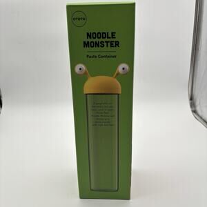 OTOTO Noodle Monster Spaghetti Container – BPA-Free, Airtight. New In Box.